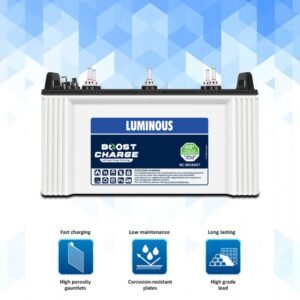 Luminous BOOST CHARGE BC18048ST 150AH Tubular Battery for Inverter
