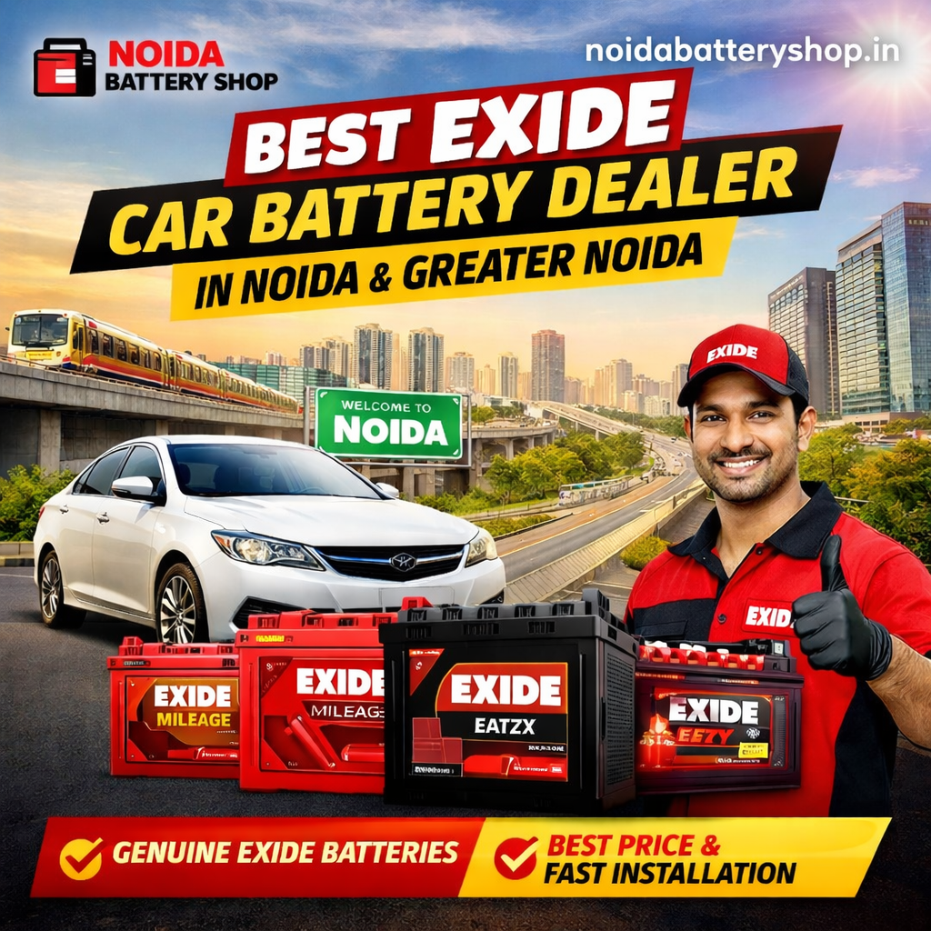 best exide car battery dealer in noida